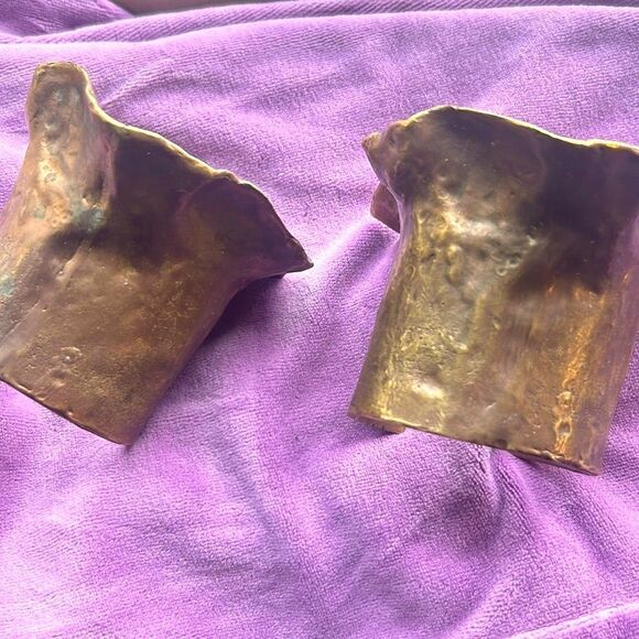 Two Iron cuff bracelets Avant Garde - Picture 2 of 5